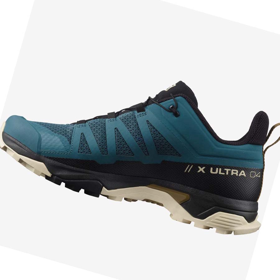 Salomon X ULTRA 4 Túracipő Férfi Aqua | HU 2068AHK